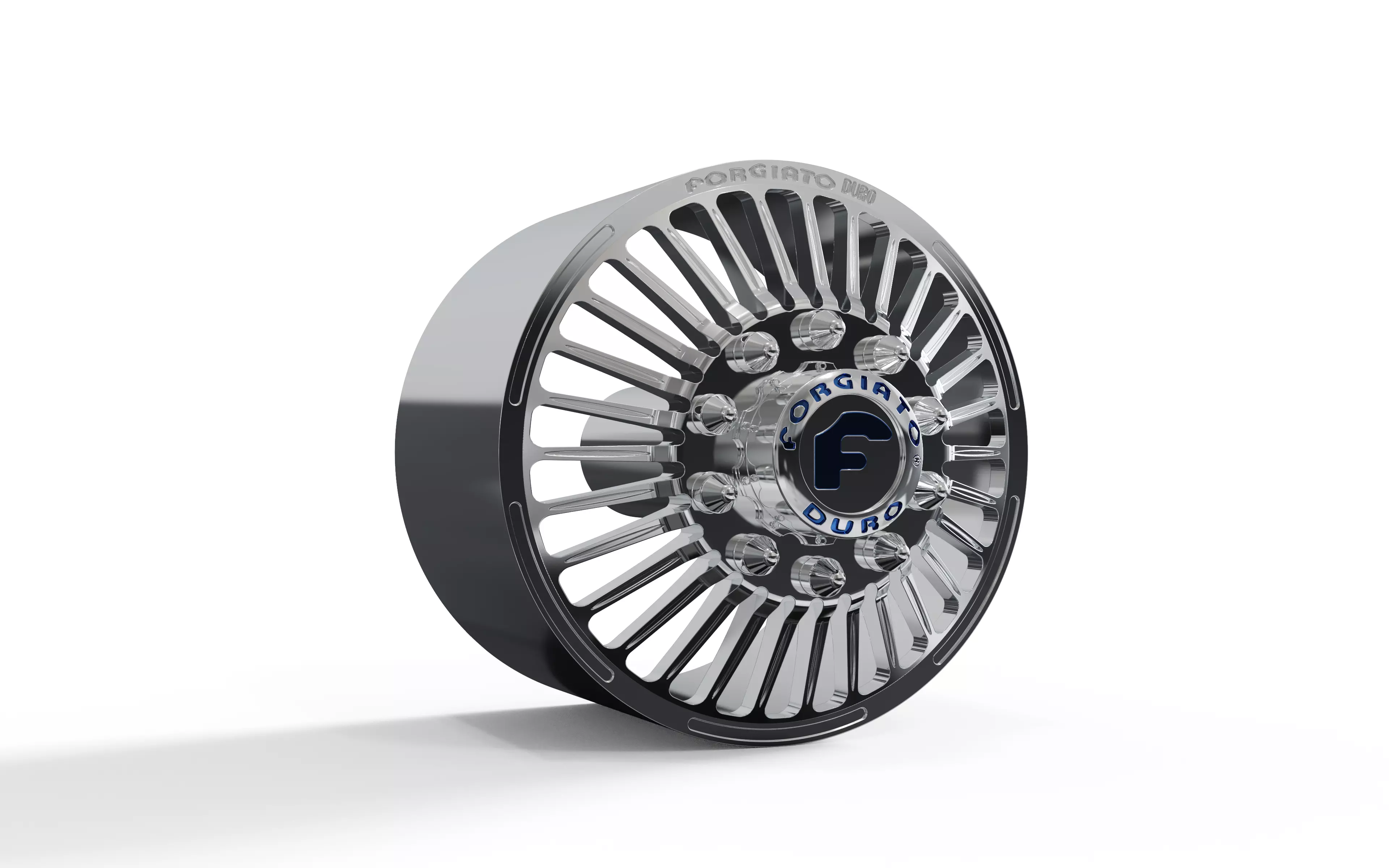 FRONT forgiato Cablata-D DURO DUALLY WHEEL 3D print model_0