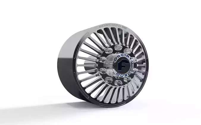 FRONT forgiato Cablata-D DURO DUALLY WHEEL 3D print model