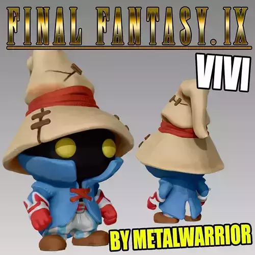 FINAL FANTASY IX - VIVI BLACK MAGE - FUNKO POP