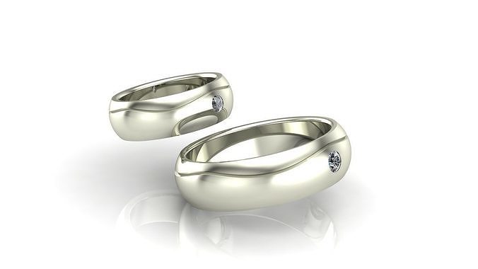 honey ring 3D print model 3D print model