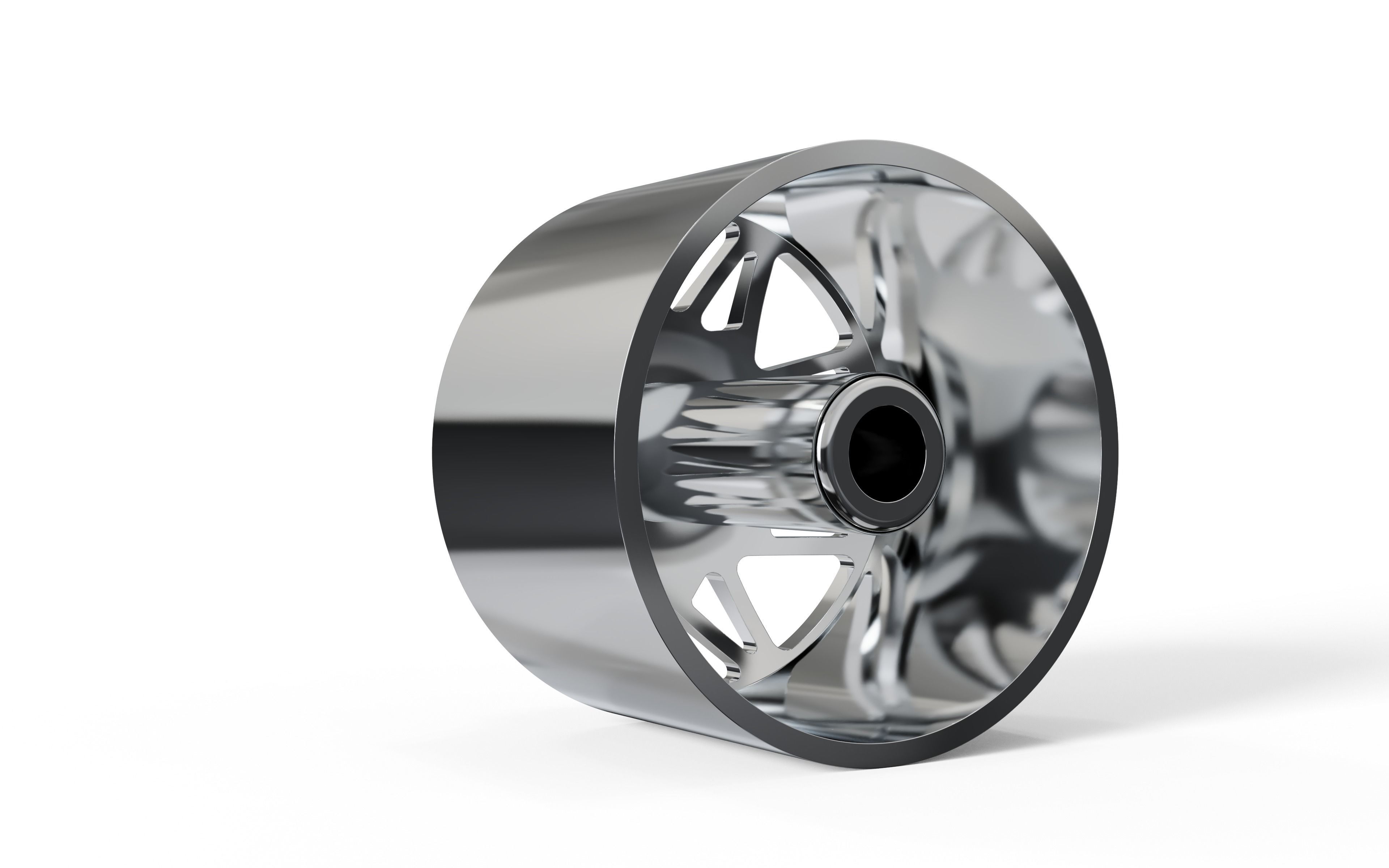 FRONT forgiato Finestro-D DURO DUALLY WHEEL 3D print model_3