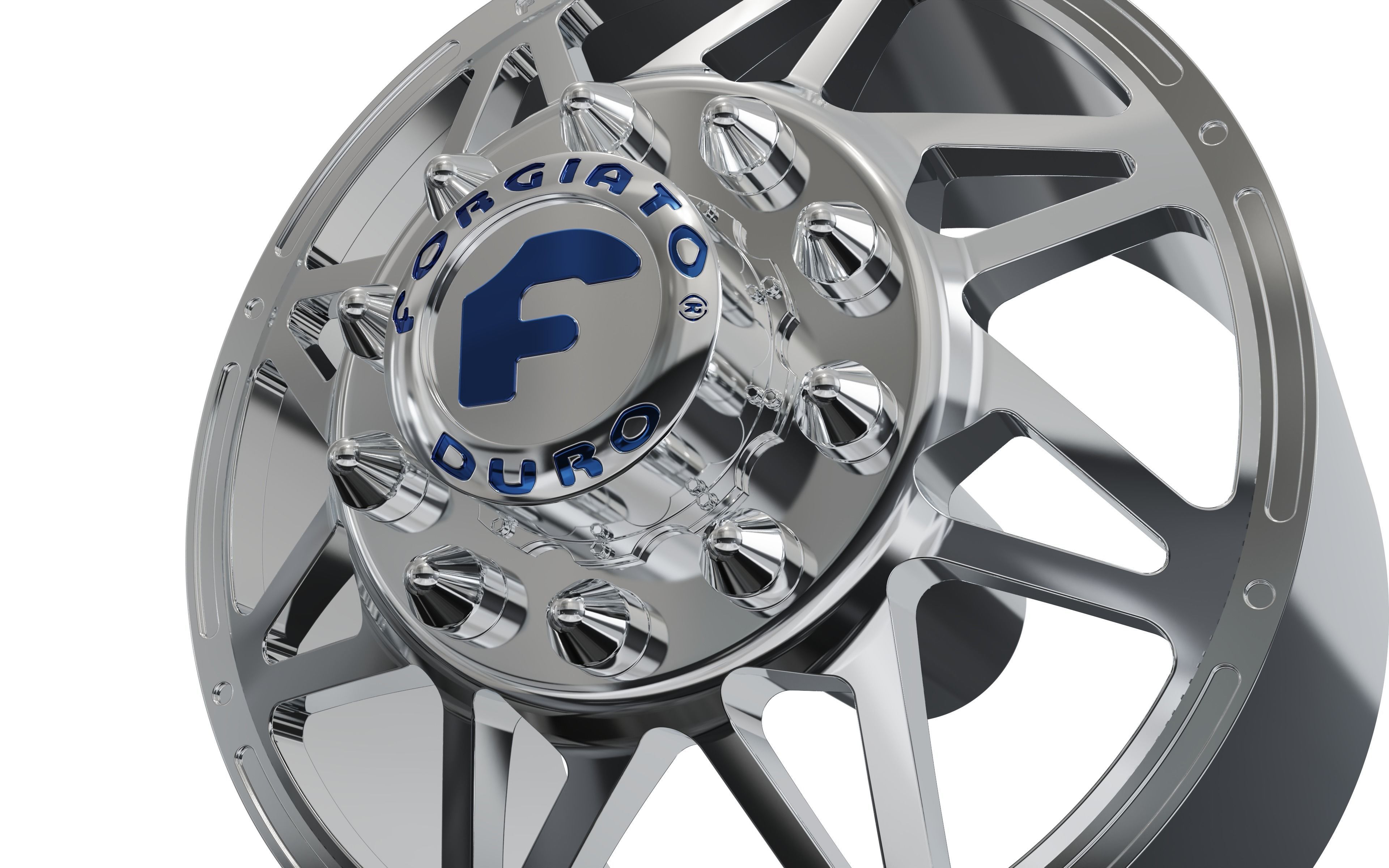 FRONT forgiato Finestro-D DURO DUALLY WHEEL 3D print model_7