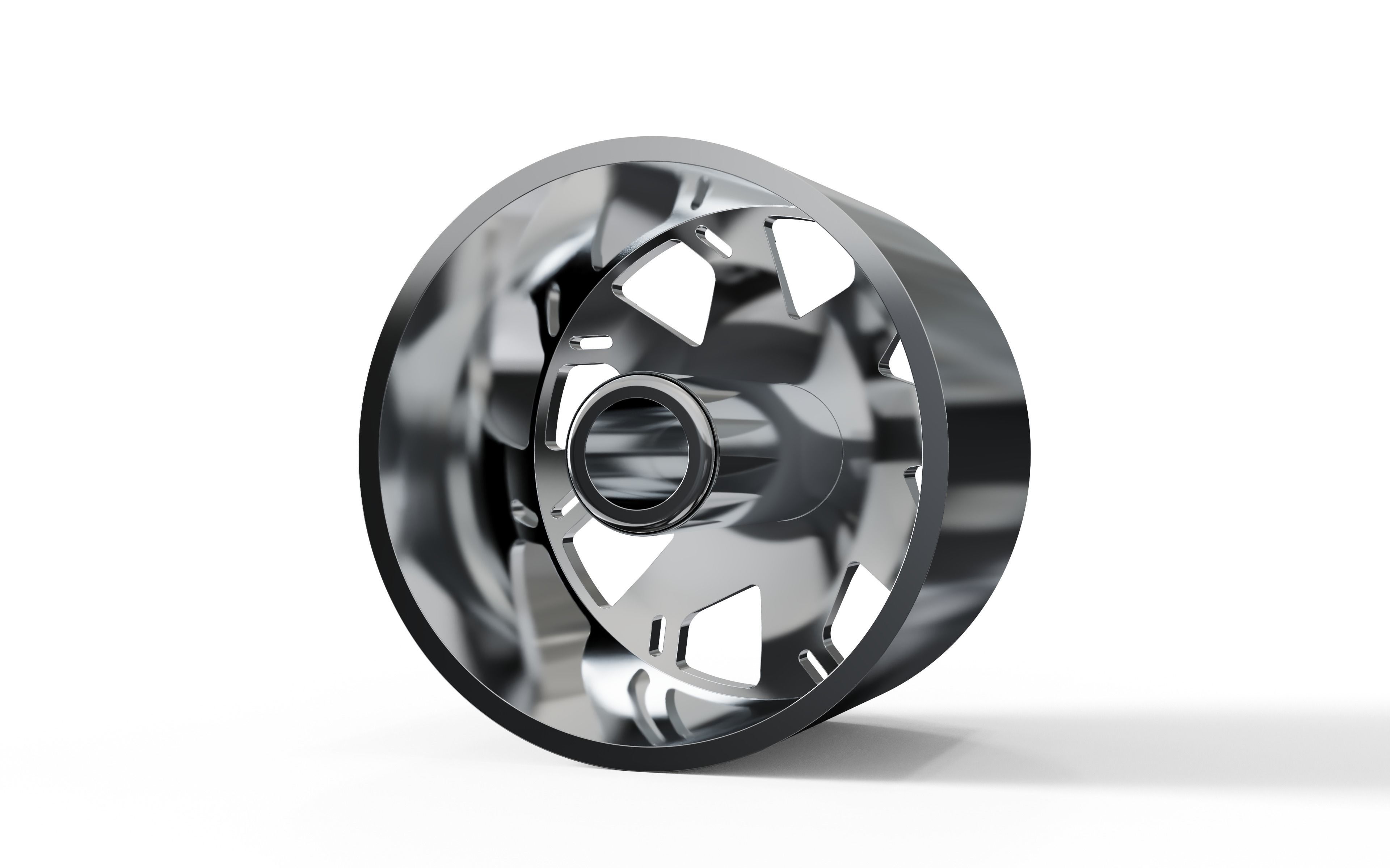 FRONT forgiato Forata DURO DUALLY WHEEL 3D print model_2