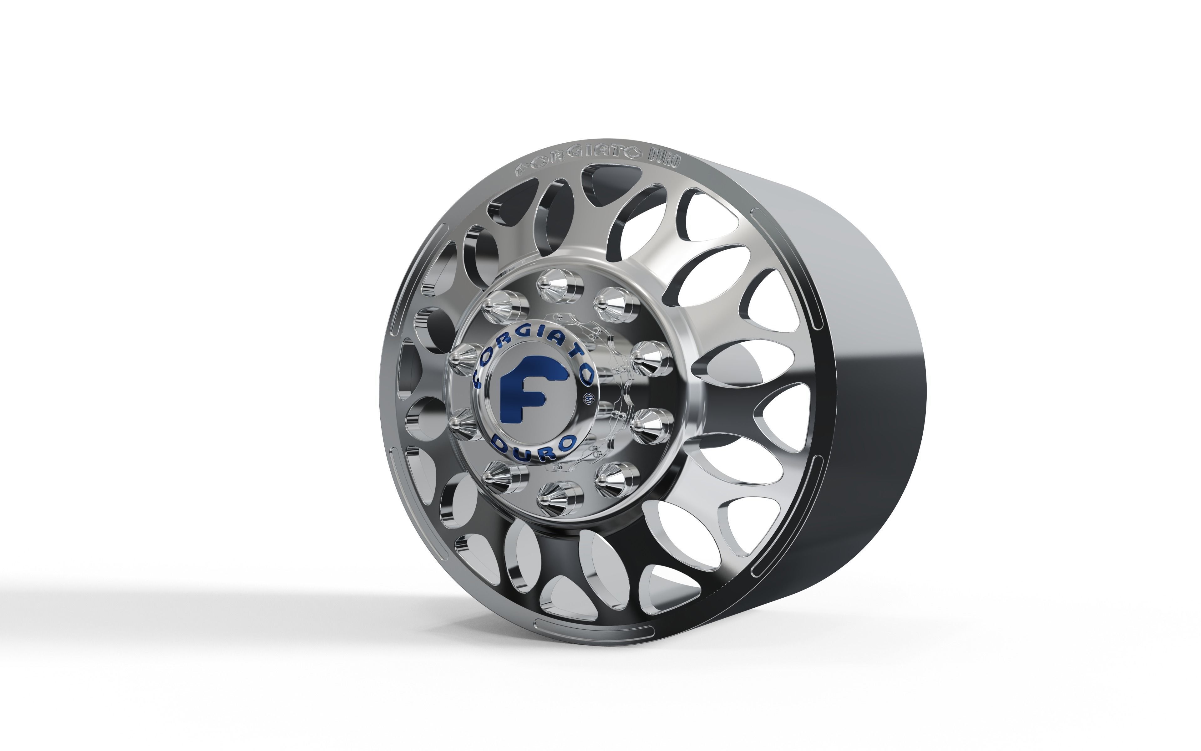 FRONT forgiato Grano- DURO DUALLY WHEEL 3D print model_1