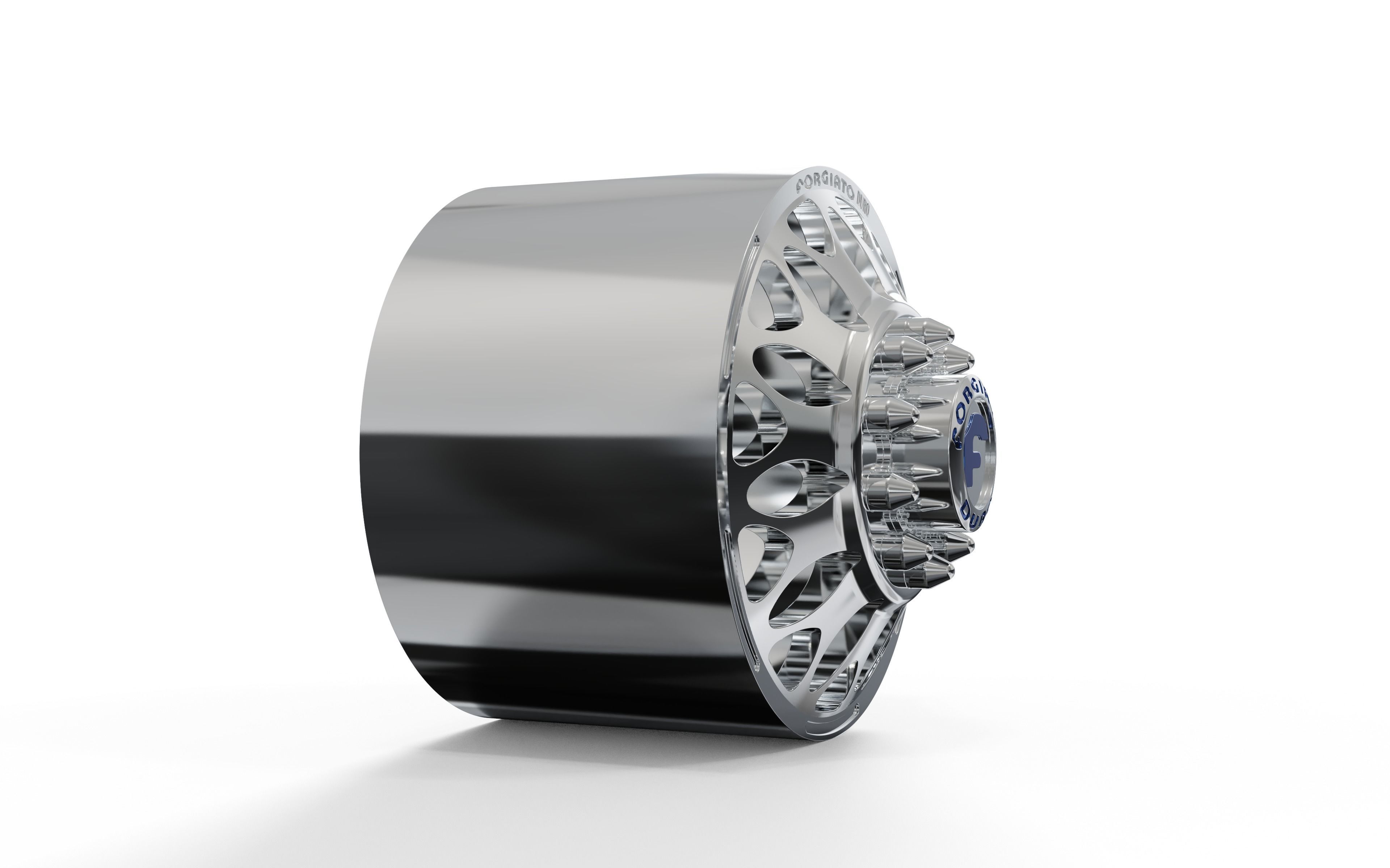 FRONT forgiato Grano- DURO DUALLY WHEEL 3D print model_4