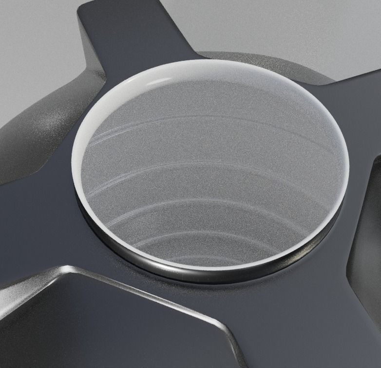 water tank 1000L Low-poly 3D model_6