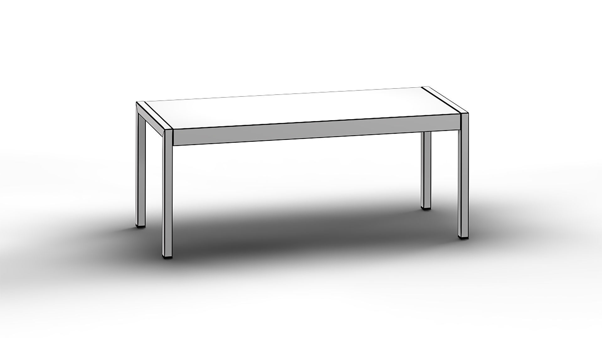 Table Tonon Synergy 933 3D model_2