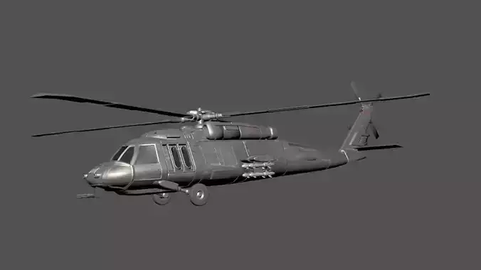 UH60A-3d model