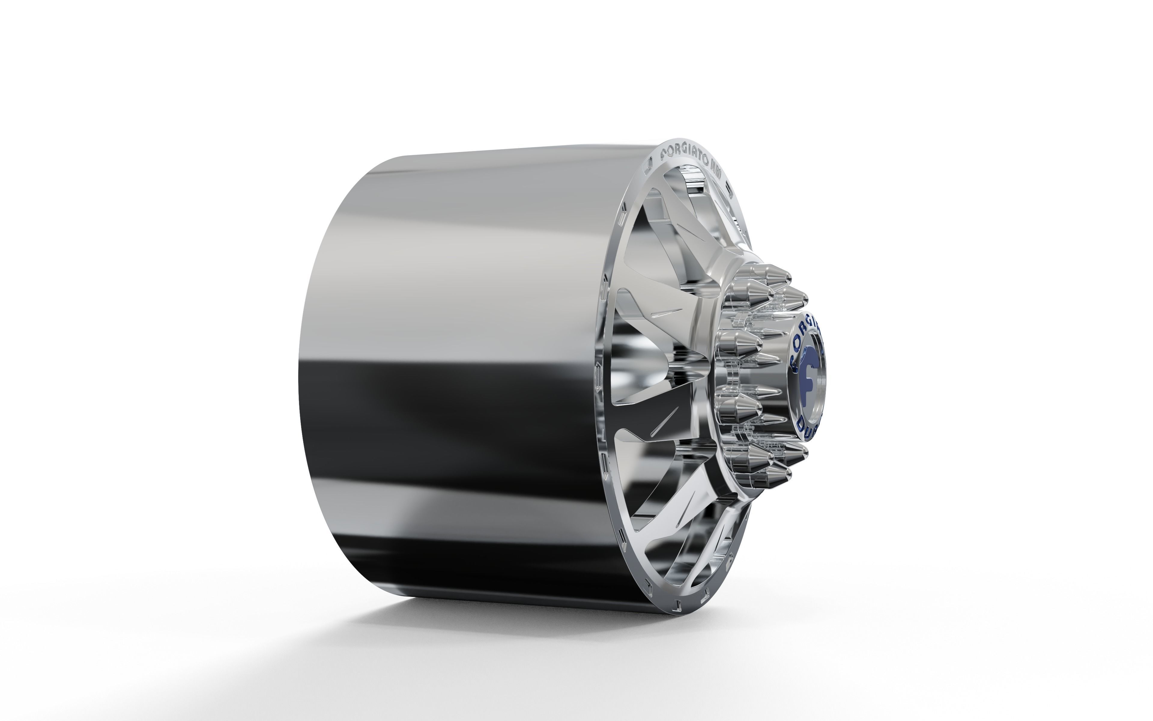 FRONT forgiato Montagna DURO DUALLY WHEEL 3D print model_4
