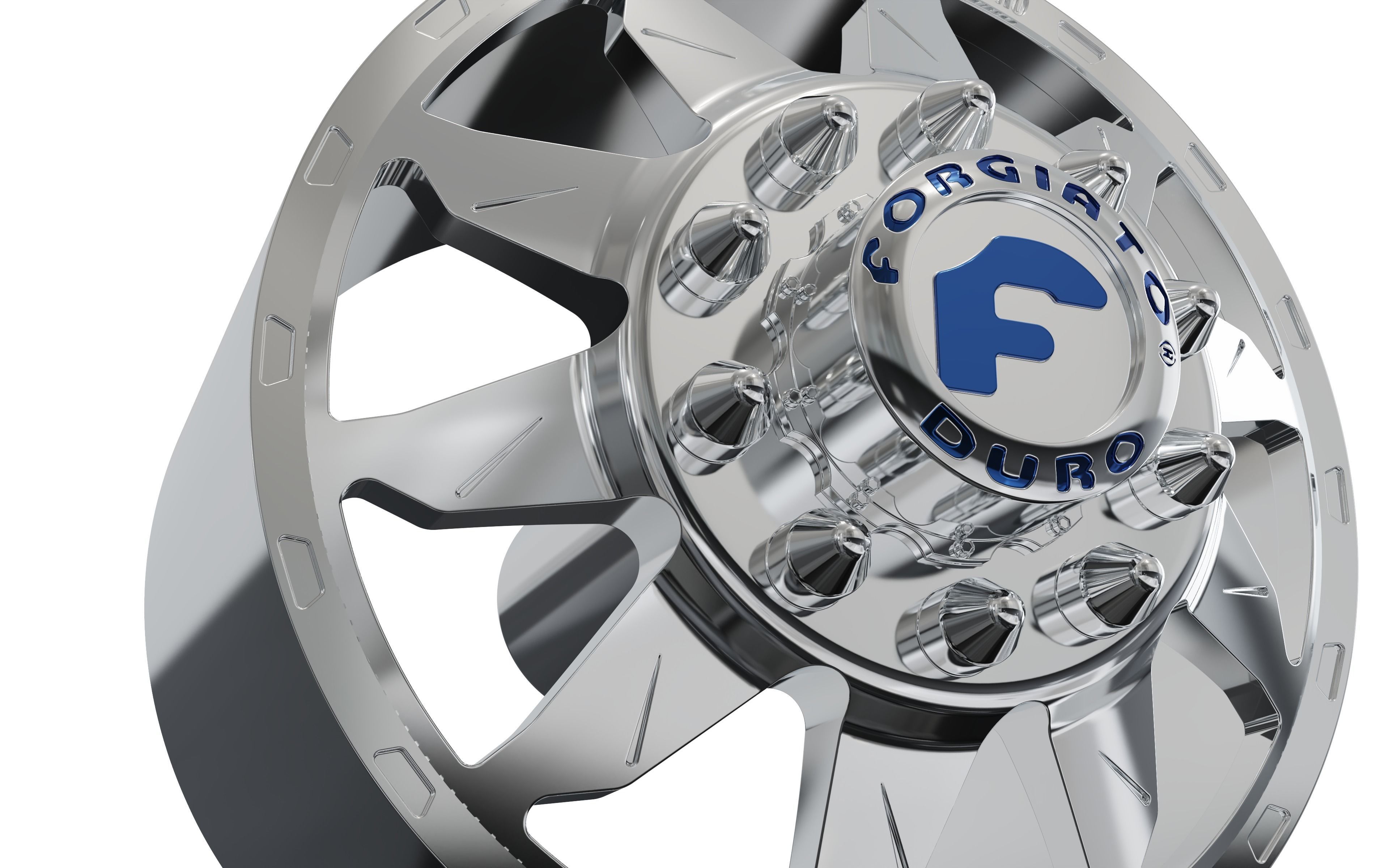 FRONT forgiato Montagna DURO DUALLY WHEEL 3D print model_6