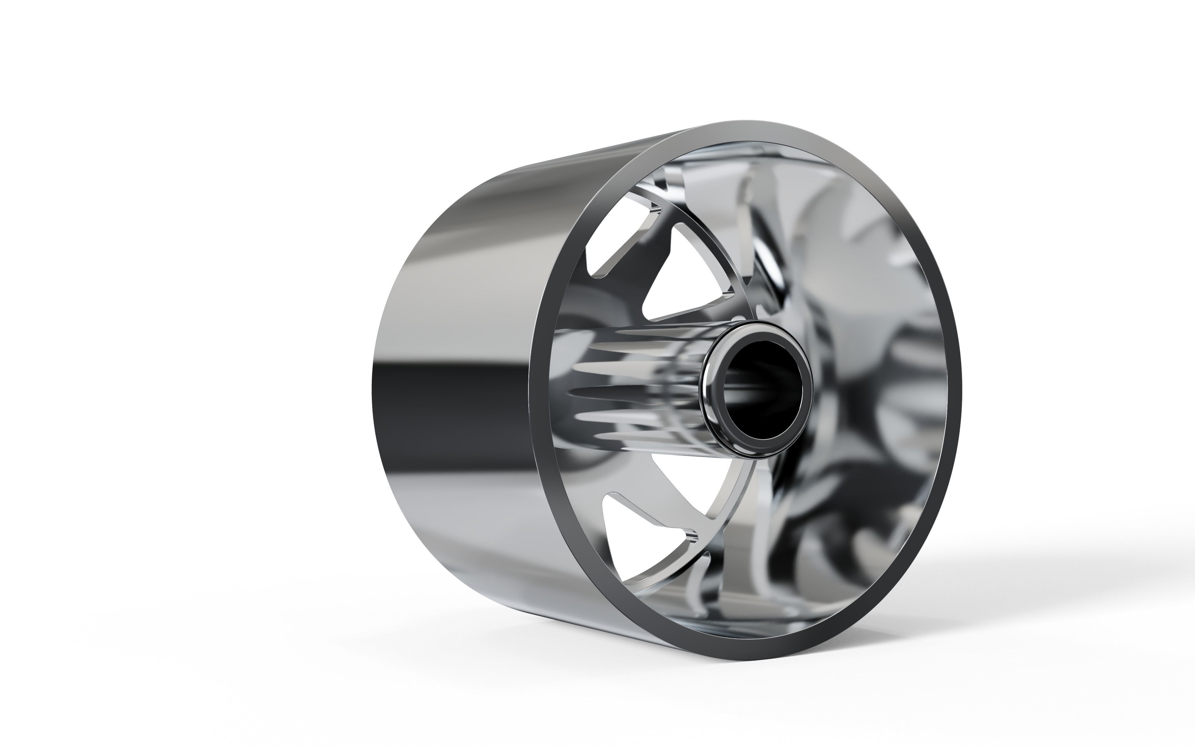 FRONT forgiato Montagna DURO DUALLY WHEEL 3D print model_3