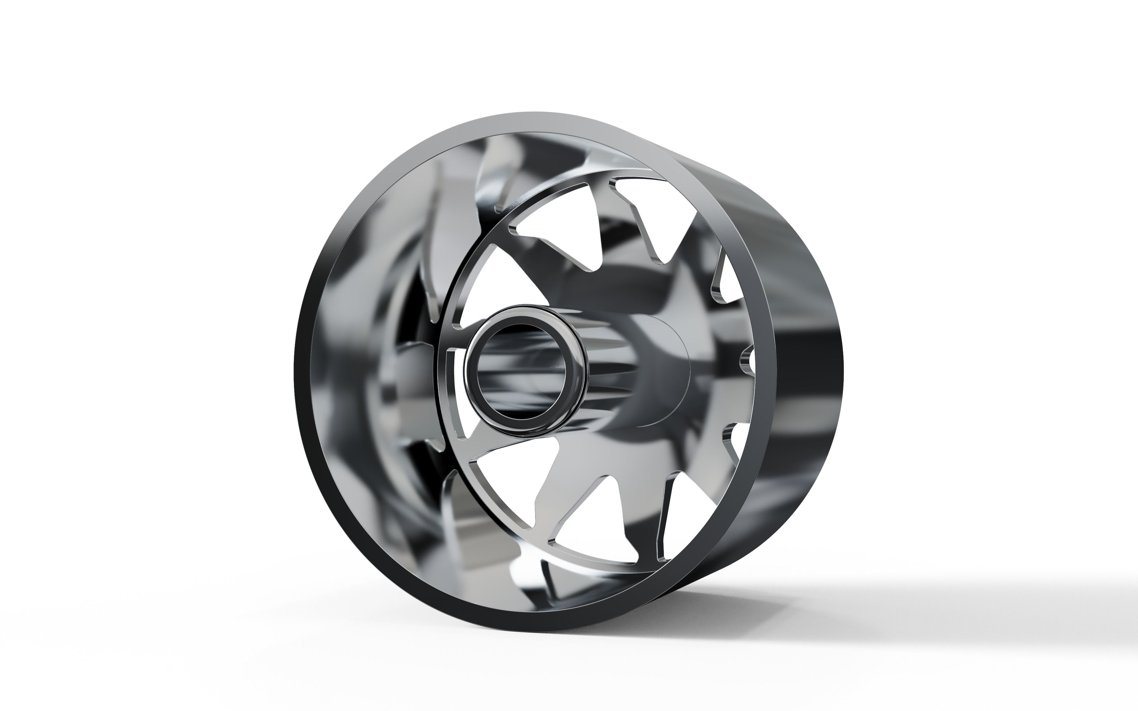 FRONT forgiato Montagna DURO DUALLY WHEEL 3D print model_2