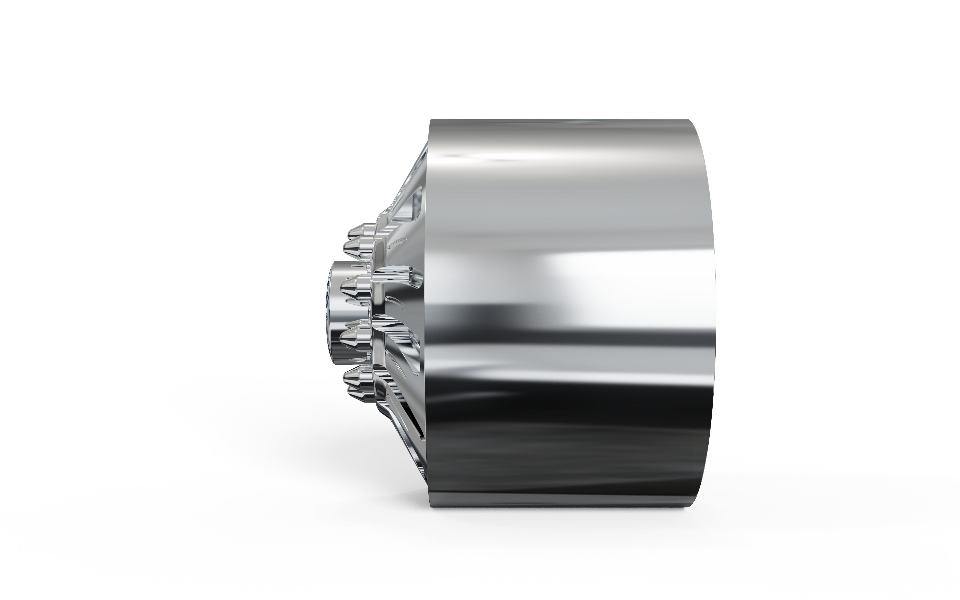 FRONT forgiato Turbinata DURO DUALLY WHEEL 3D print model_5