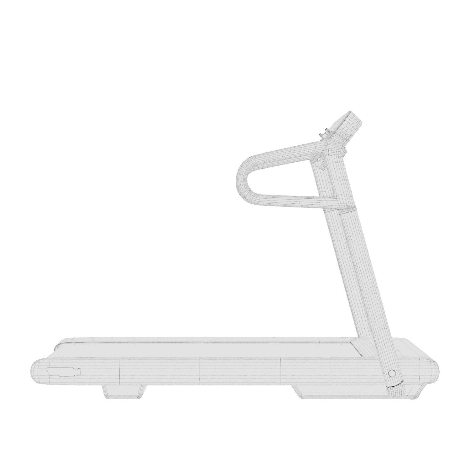 Treadmill Technogym MyRun 3D model_15