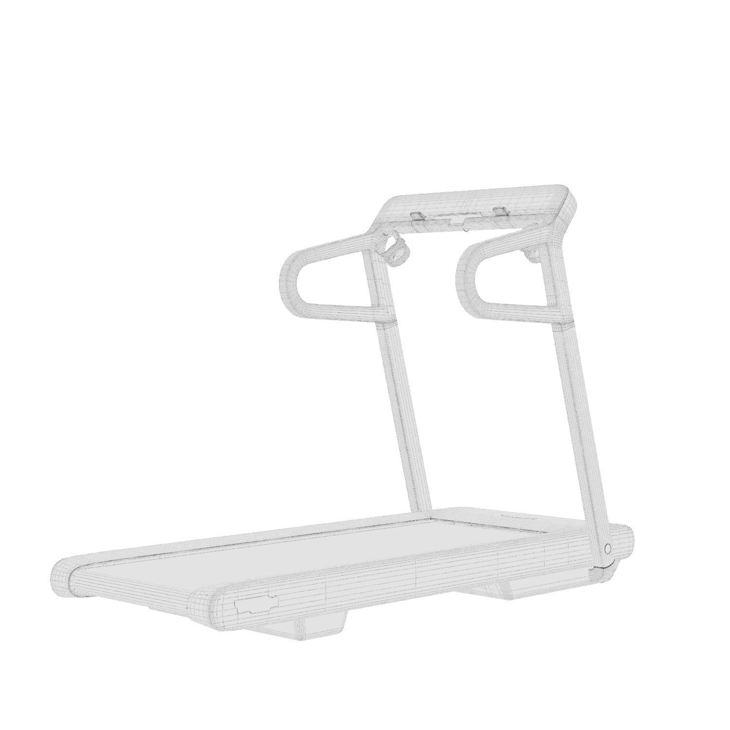 Treadmill Technogym MyRun 3D model_14