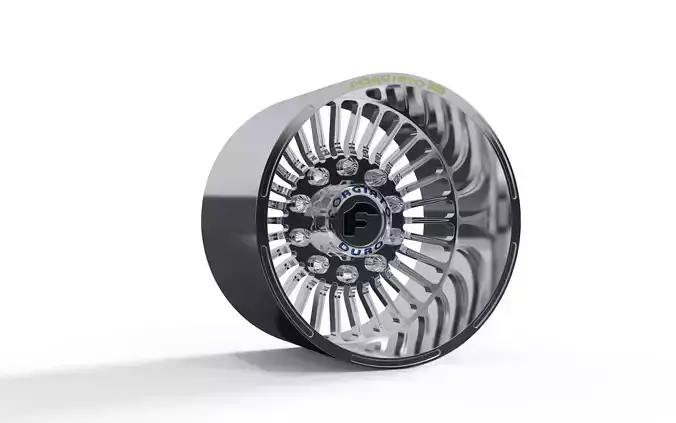 REAR forgiato Cablata-D DURO DUALLY WHEEL 3D print model