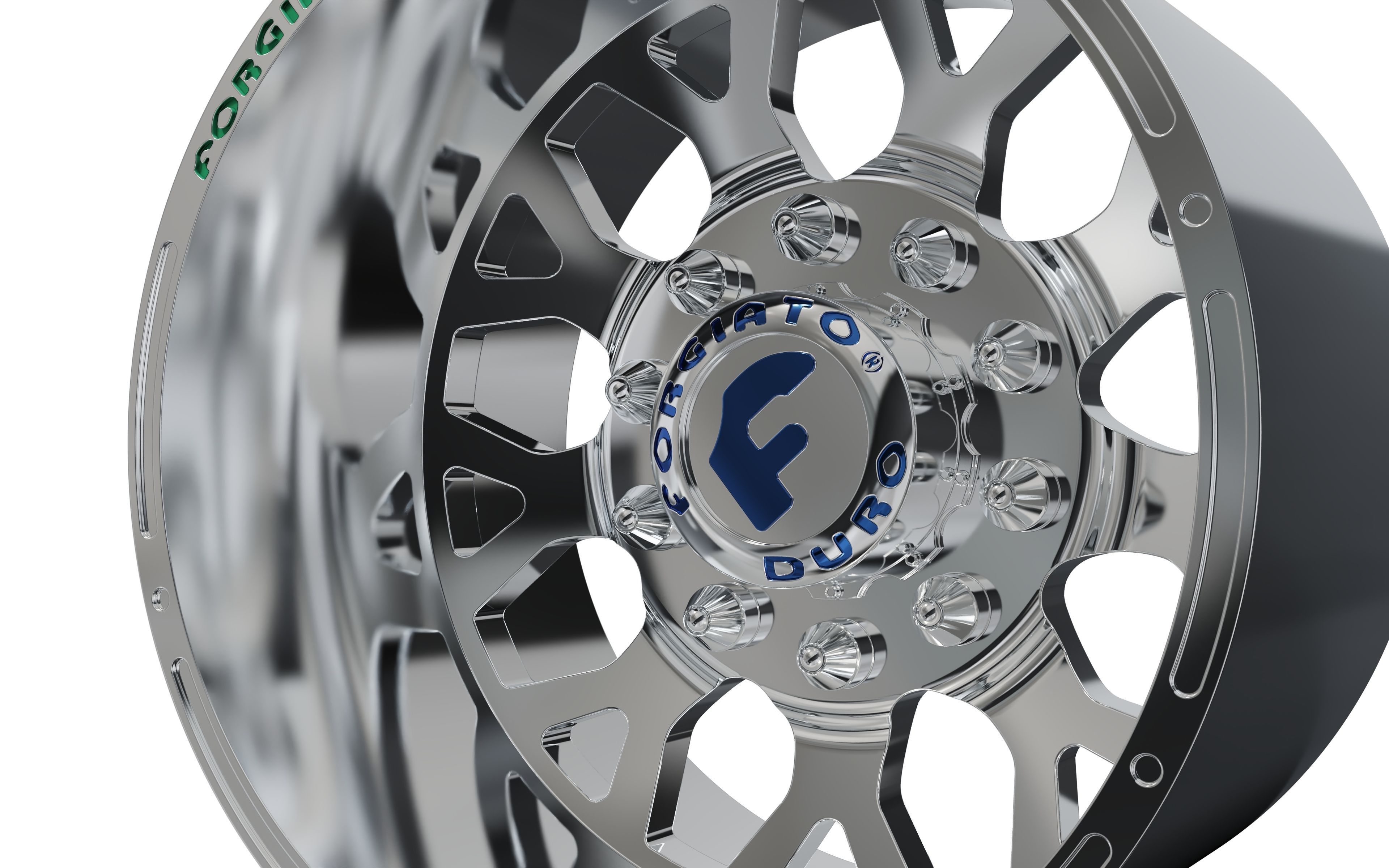 REAR forgiato Drea-D DURO DUALLY WHEEL 3D print model_8