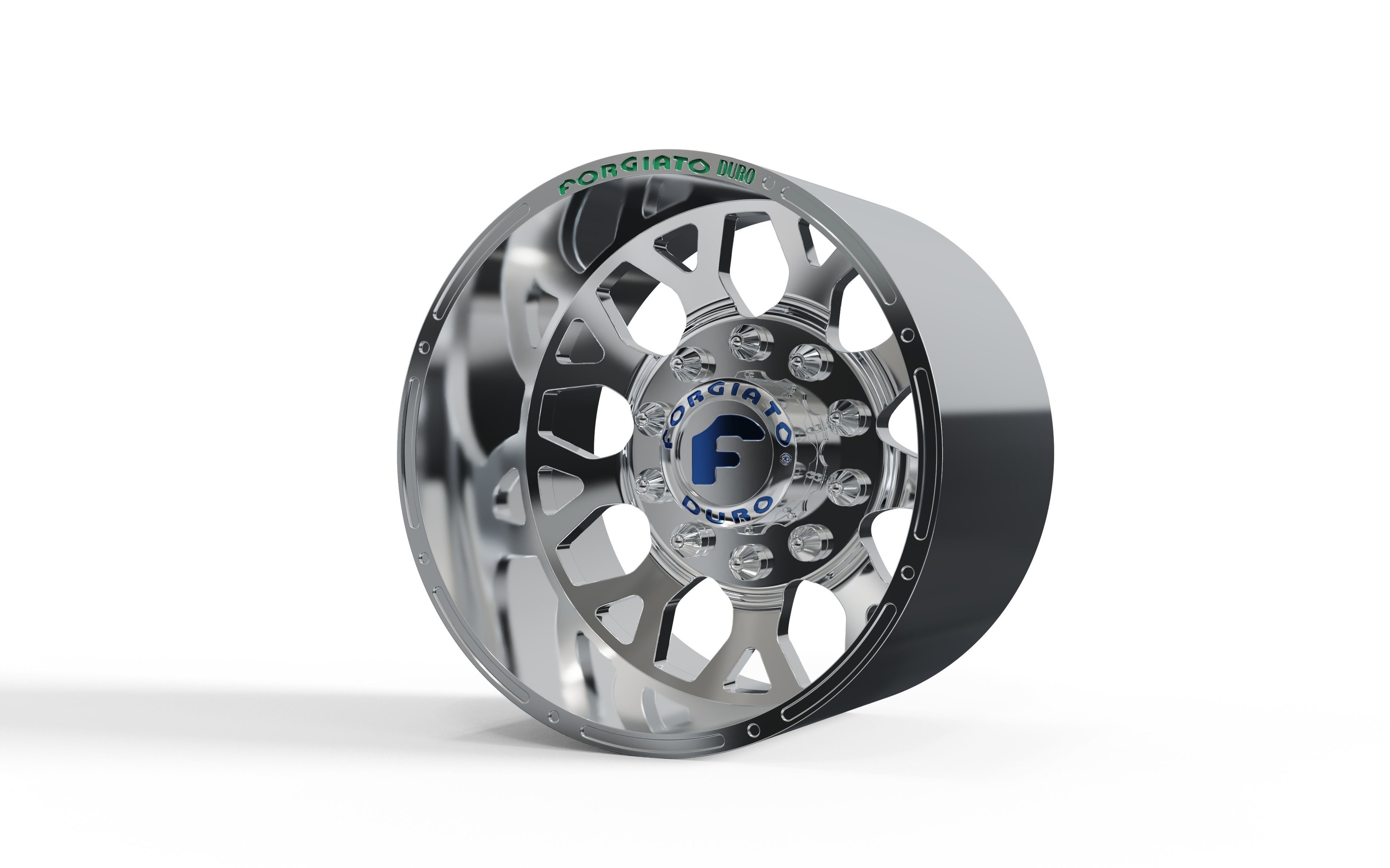 REAR forgiato Drea-D DURO DUALLY WHEEL 3D print model_1