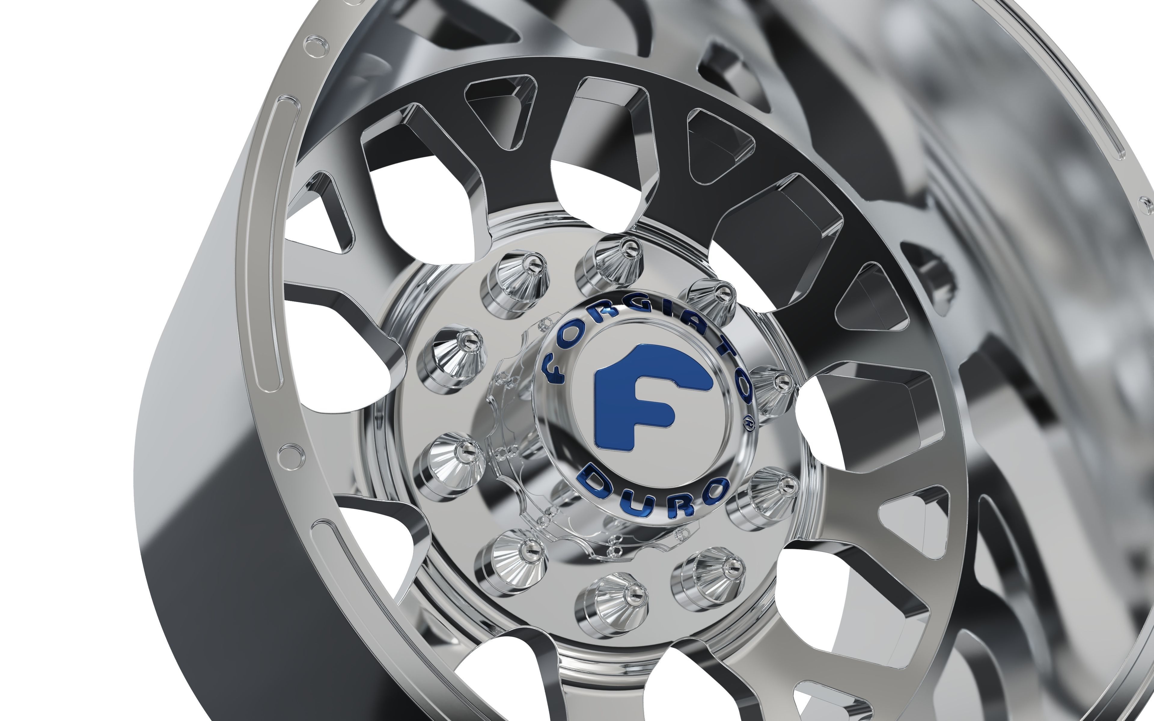 REAR forgiato Drea-D DURO DUALLY WHEEL 3D print model_6