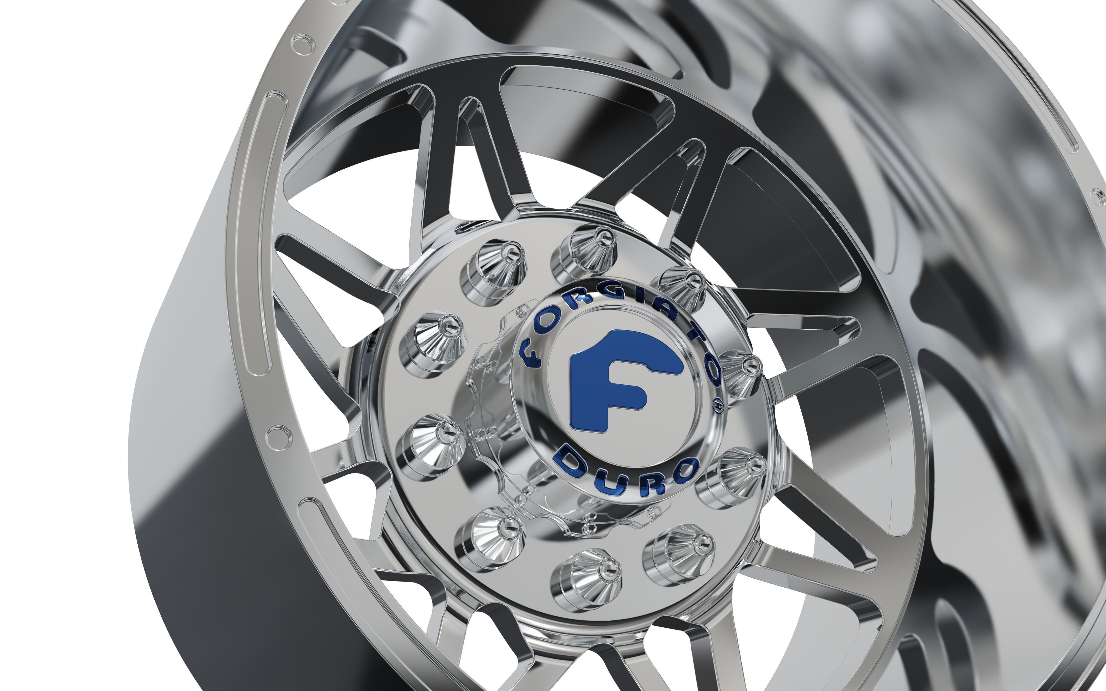 REAR forgiato Finestro-D DURO DUALLY WHEEL 3D print model_6