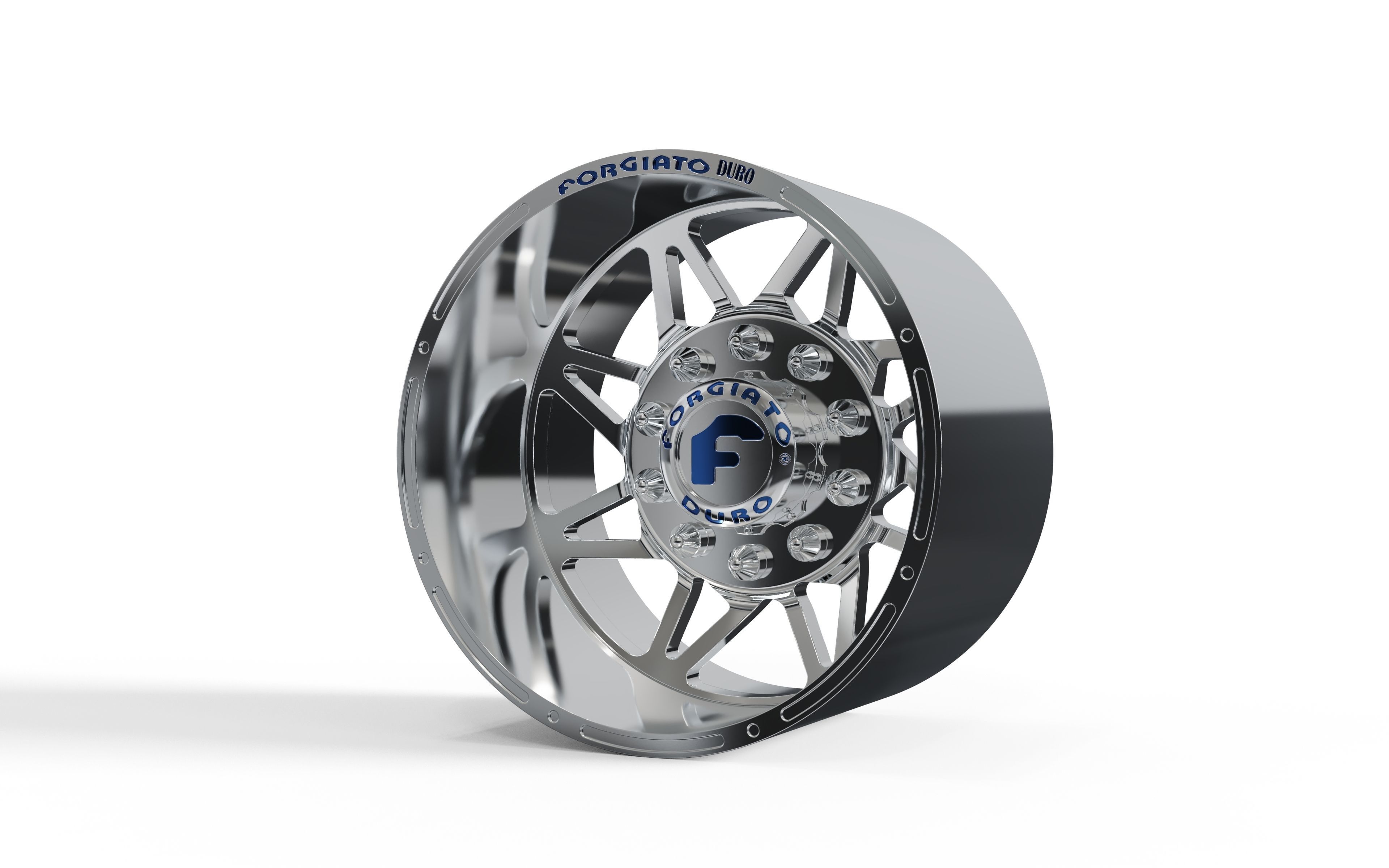 REAR forgiato Finestro-D DURO DUALLY WHEEL 3D print model_1
