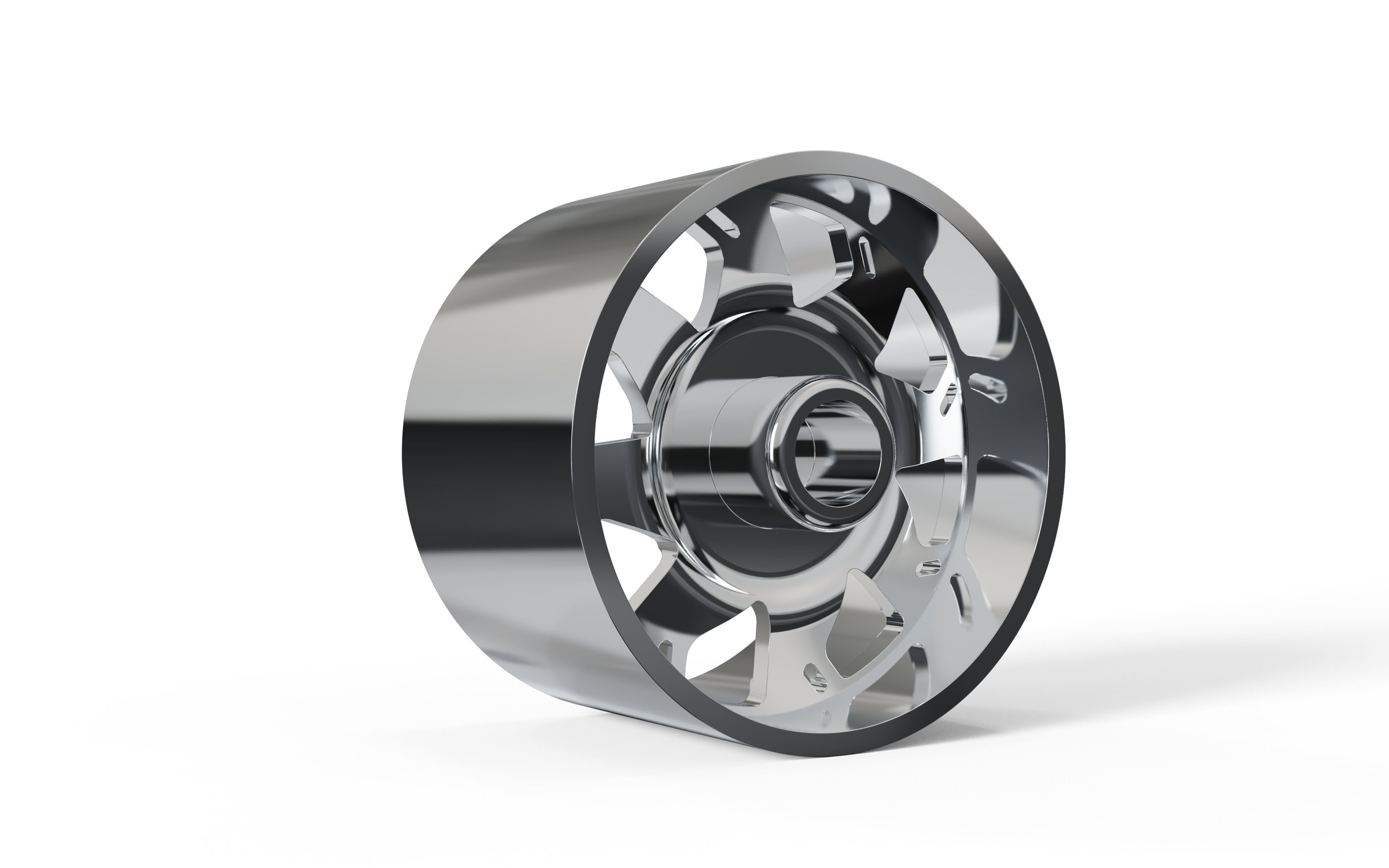 REAR forgiato Forata DURO DUALLY WHEEL Free 3D print model_3
