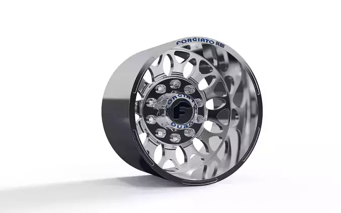 REAR forgiato Grano- DURO DUALLY WHEEL 3D print model