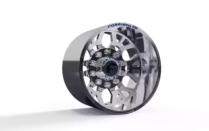 REAR forgiato Maglia-D DURO DUALLY WHEEL 3D print model