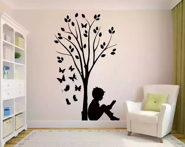 Wall Stencil decoration