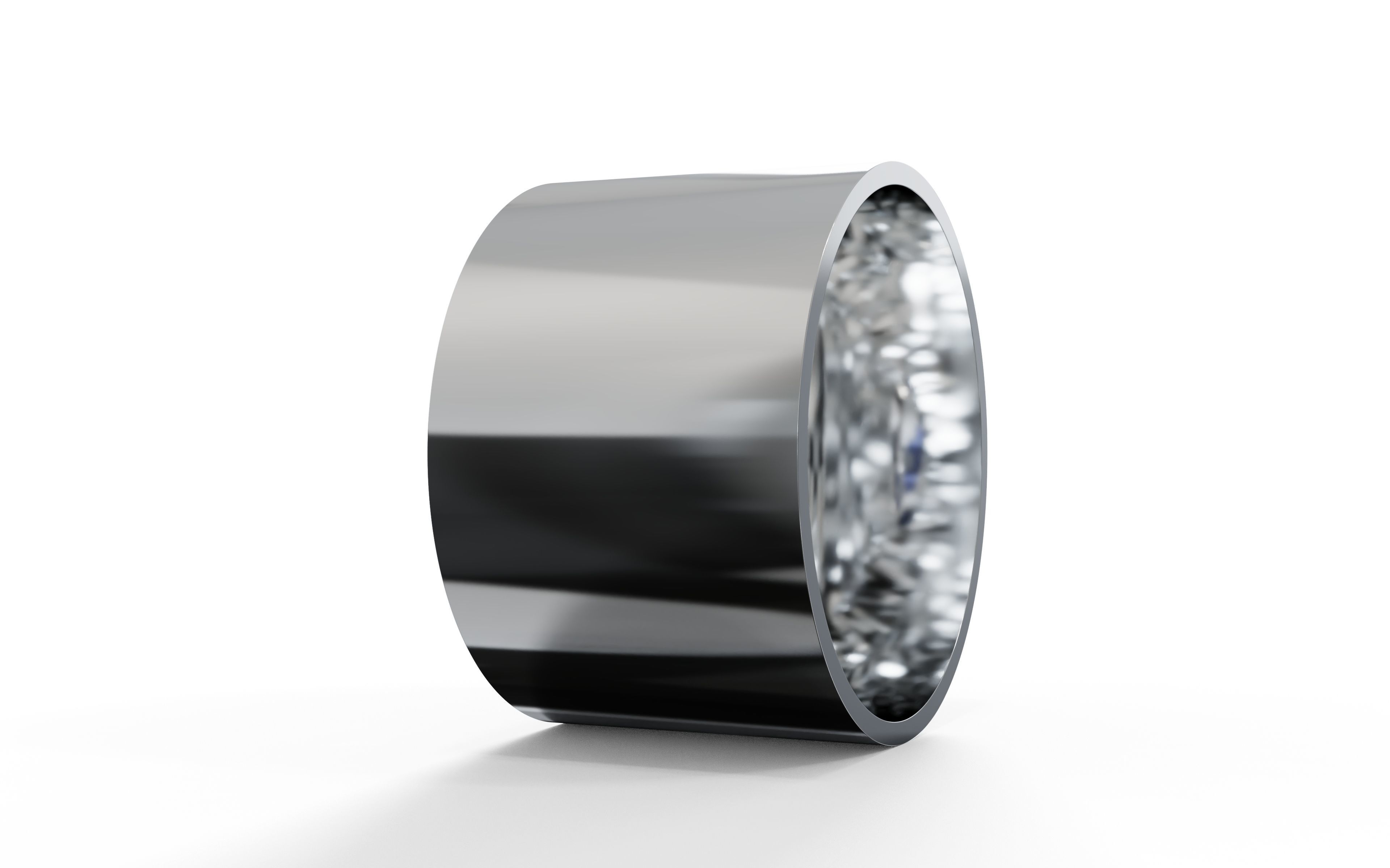 REAR forgiato Twisted Maglia-D DURO DUALLY WHEEL 3D print model_4