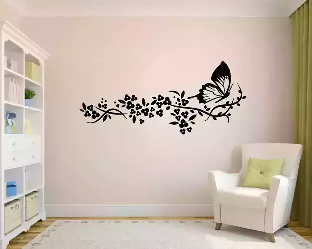 Wall Stencil decoration