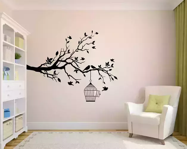 Wall Stencil decoration