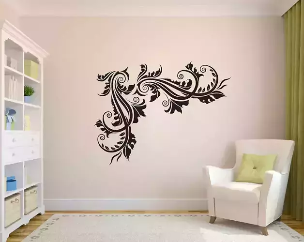 Wall Stencil decoration