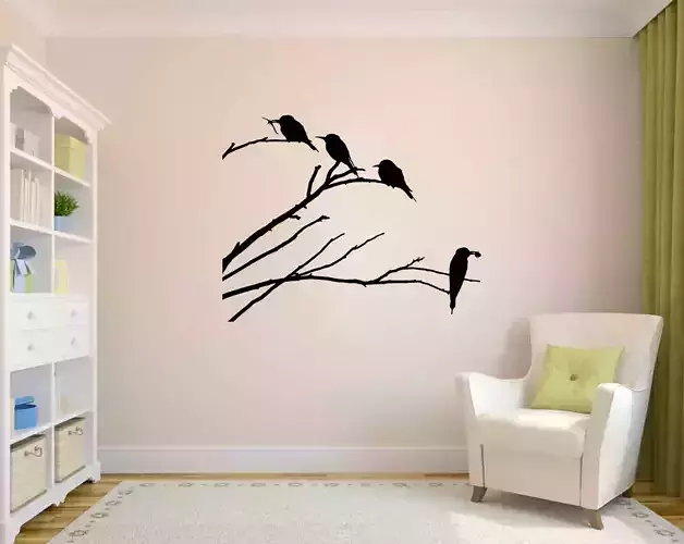Wall Stencil decoration