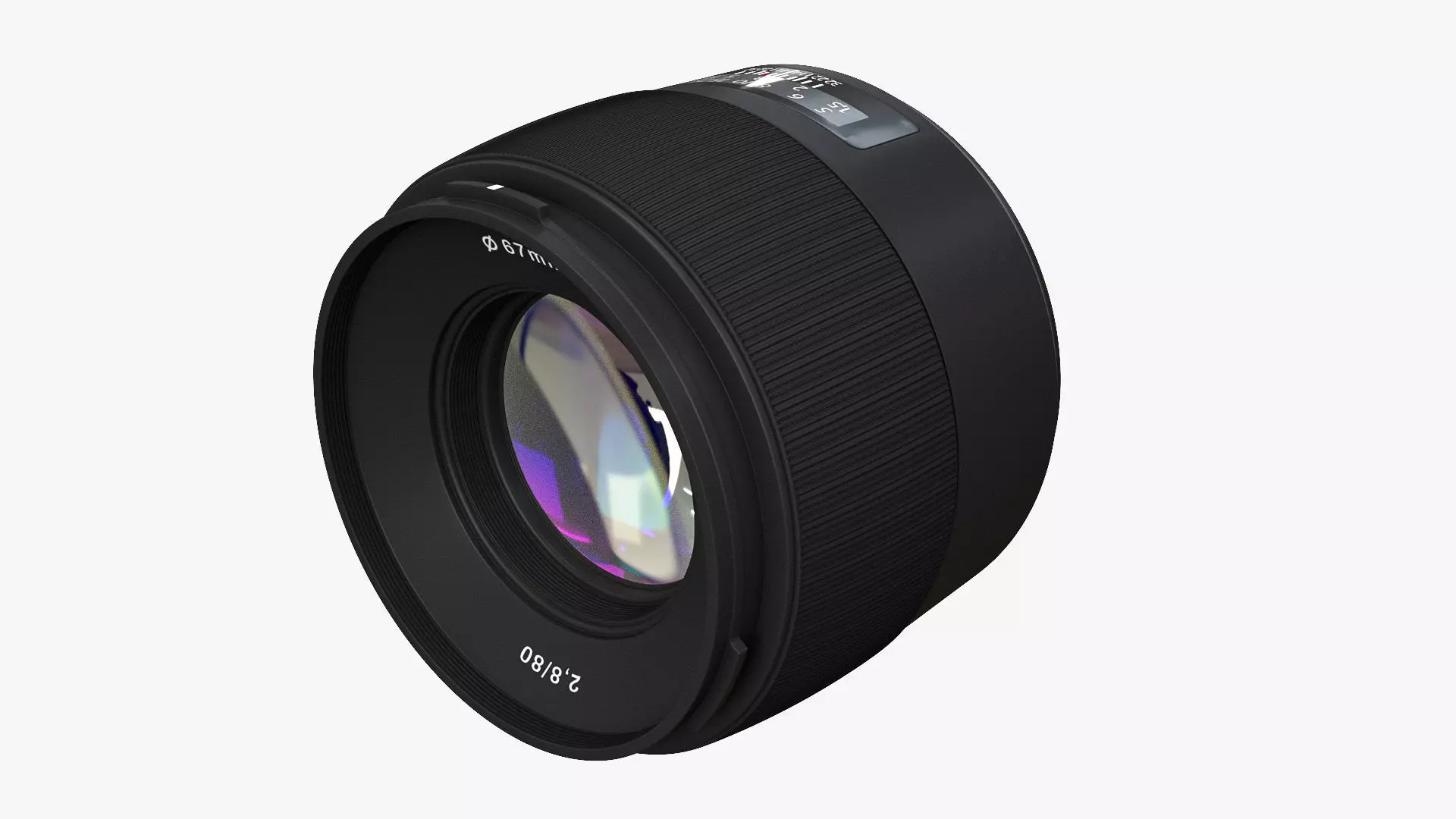 Camera Lens 3D model_0