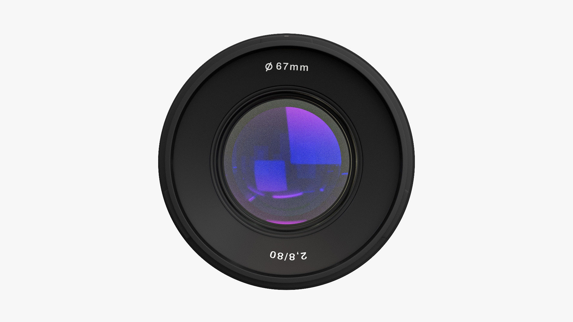 Camera Lens 3D model_2