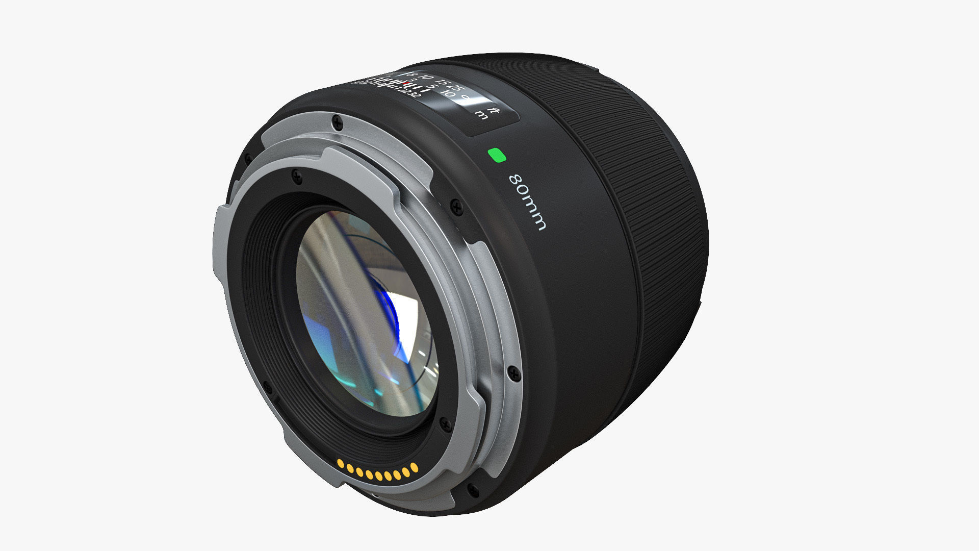 Camera Lens 3D model_1