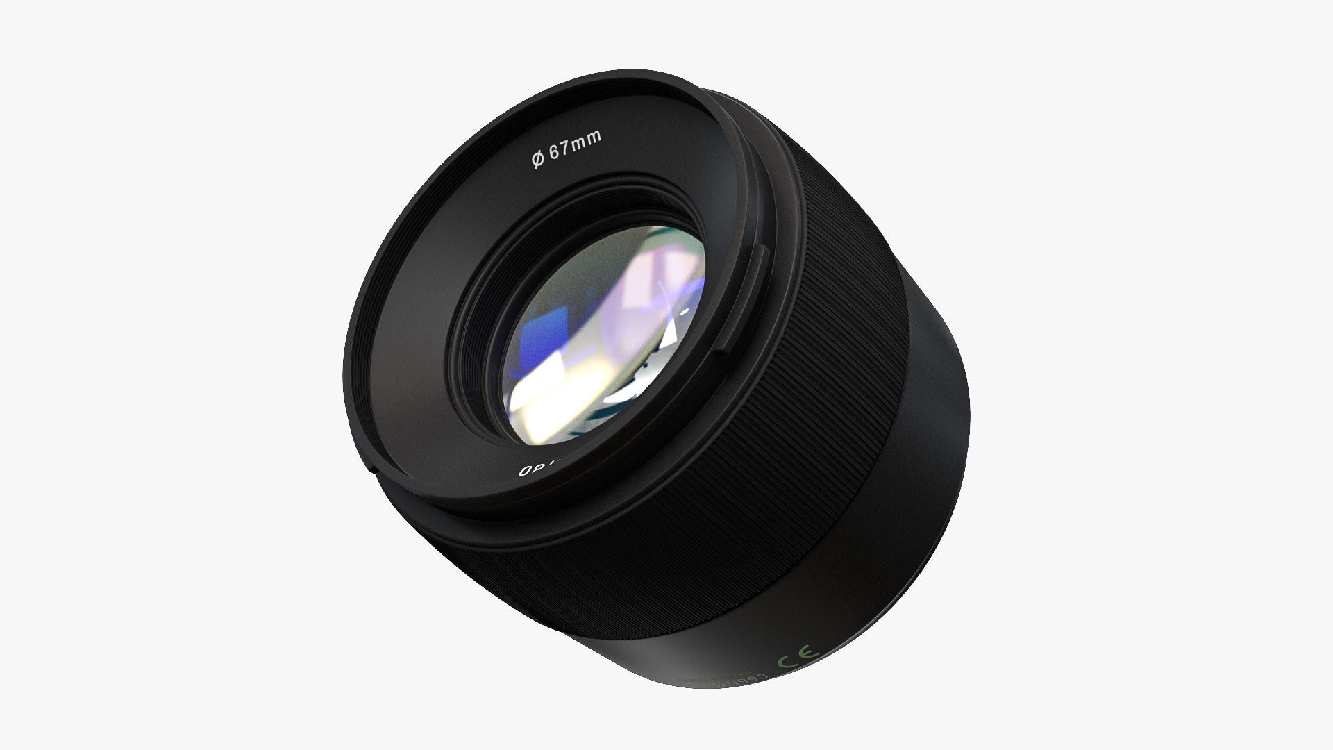 Camera Lens 3D model_8