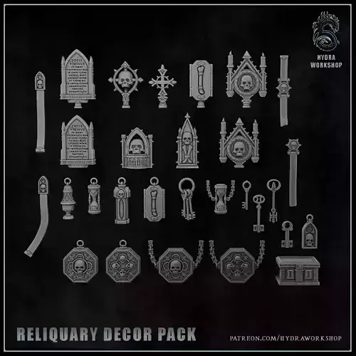 Reliquary decor pack
