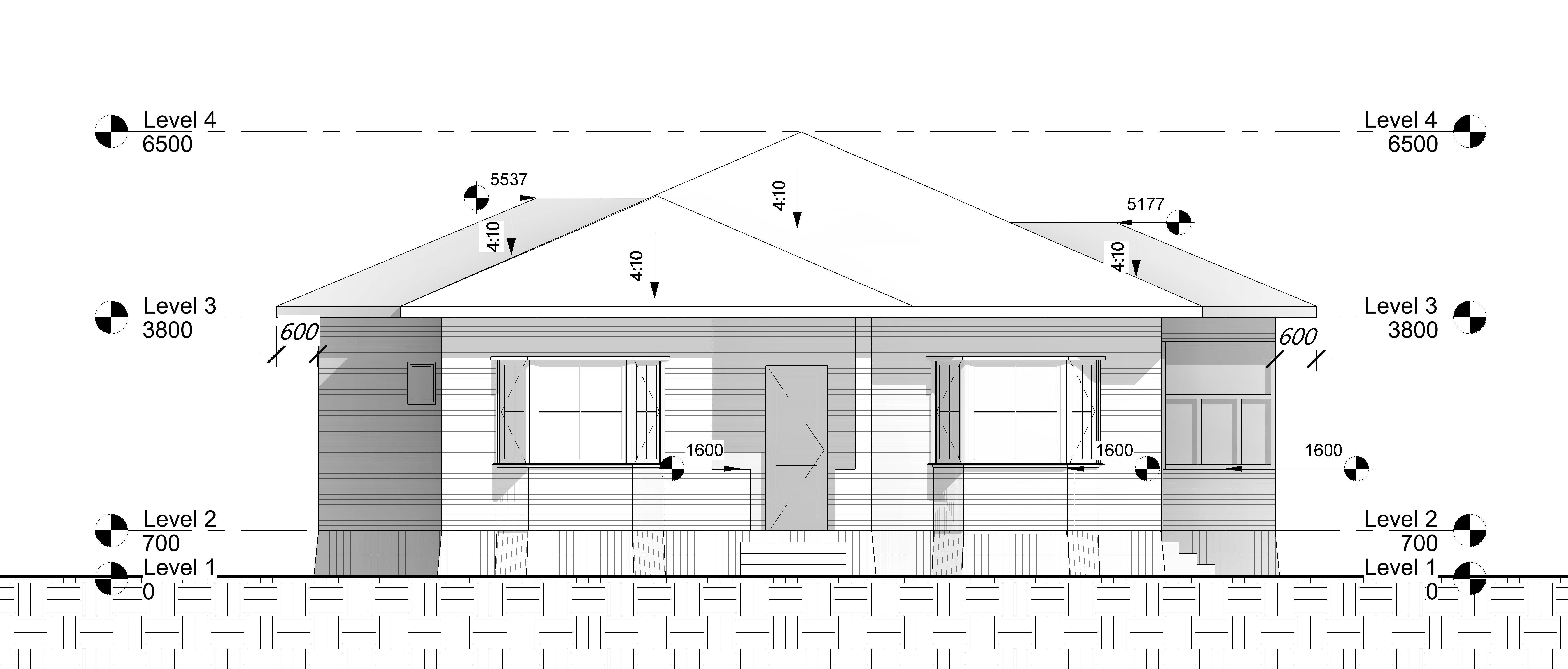Residential HOUSE  3D model_10