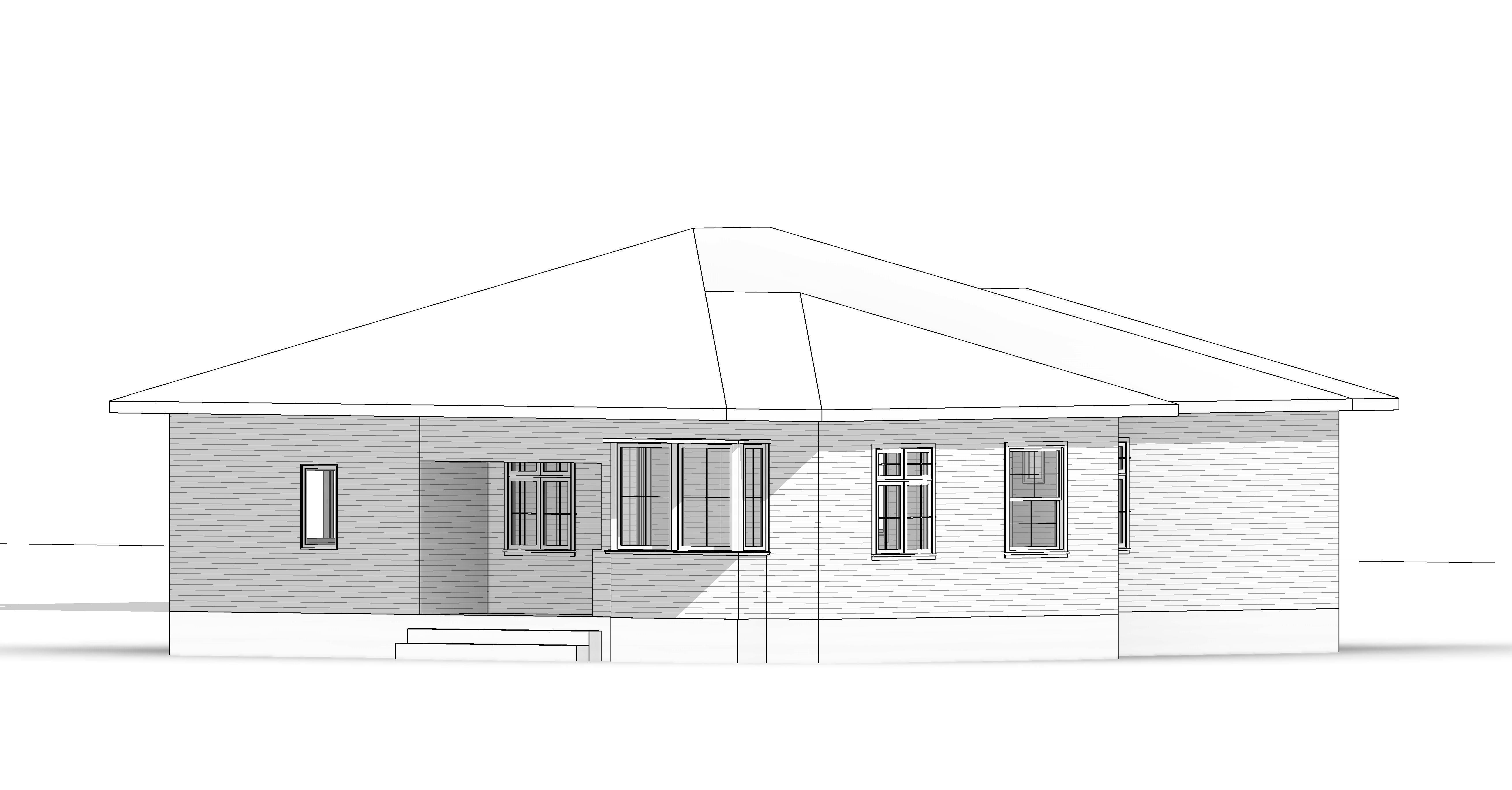 Residential HOUSE  3D model_6