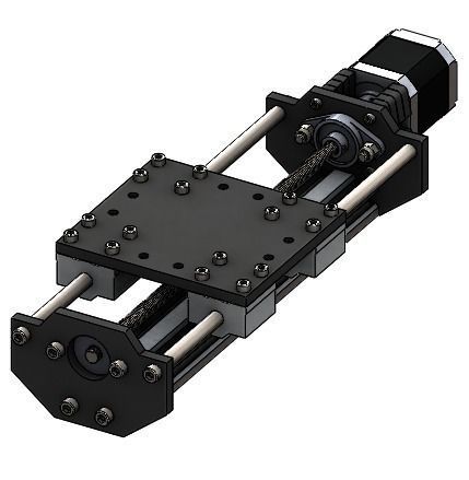 Linear Module - Screw Drive 3D model_3
