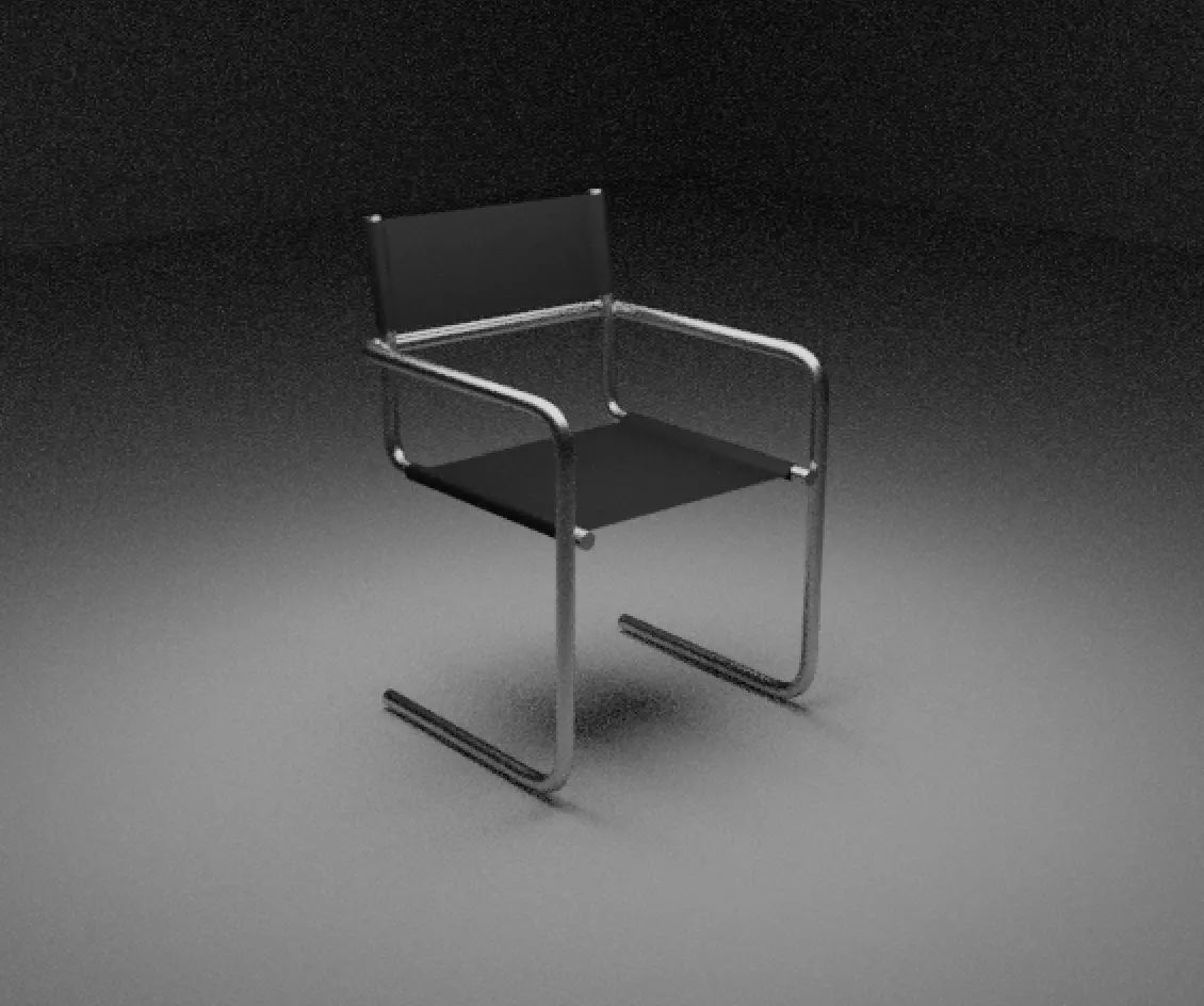 Bauhaus chair Free 3D model