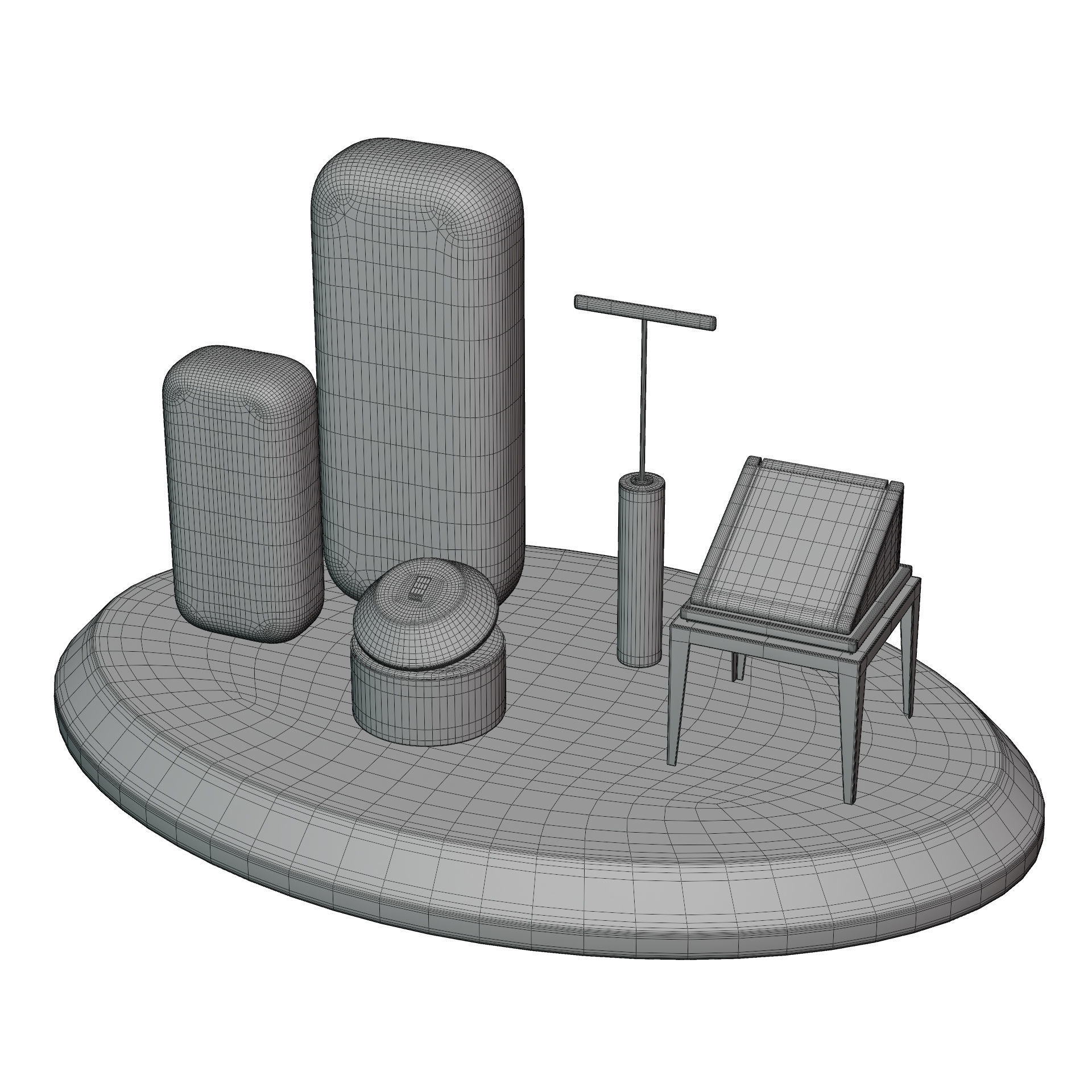 Jewelry Stand Vol 6 3D print model 3D print model_10