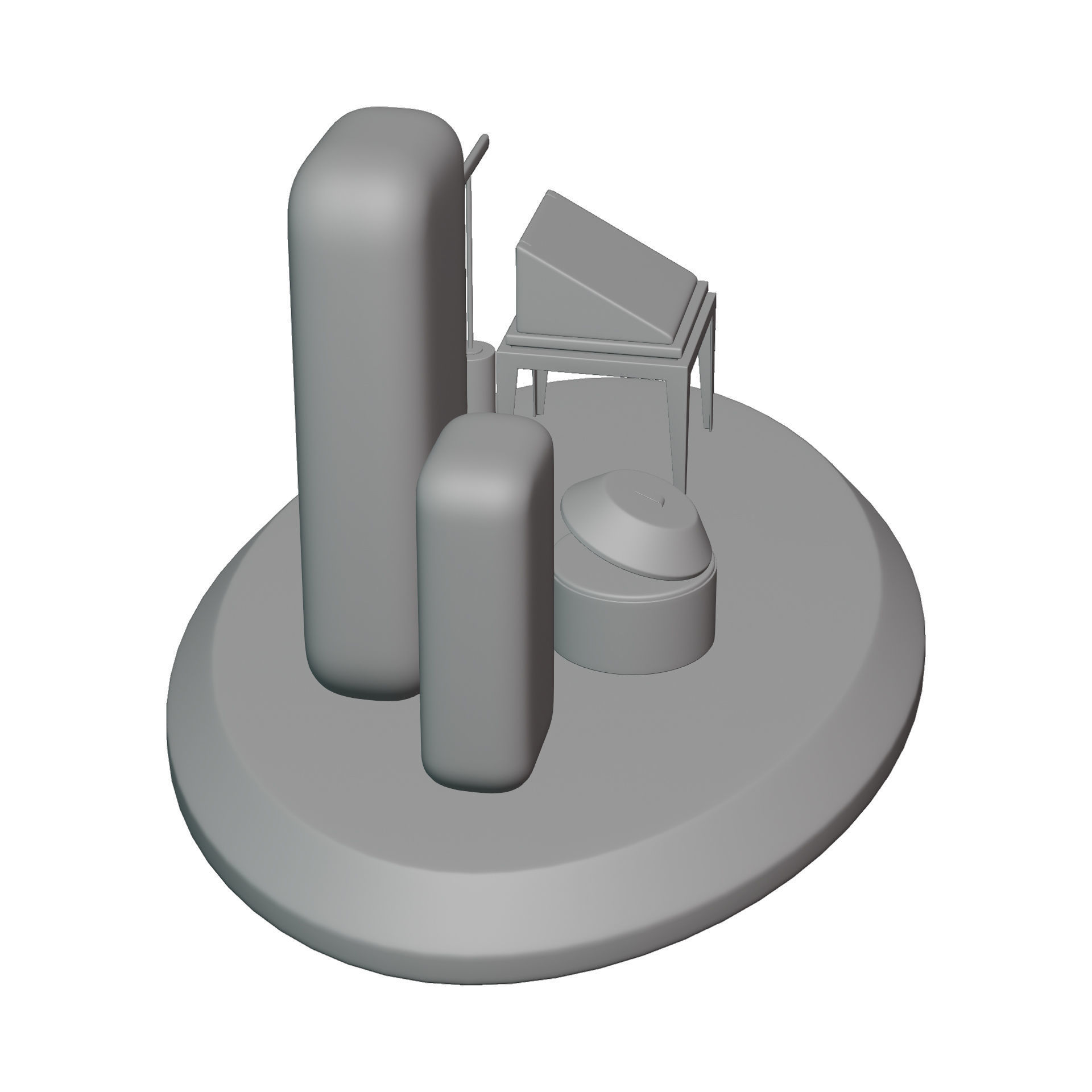 Jewelry Stand Vol 6 3D print model 3D print model_4