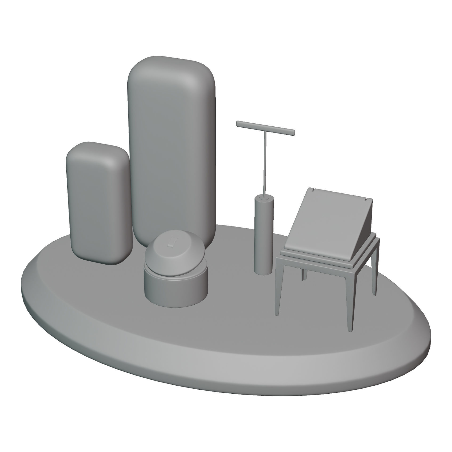 Jewelry Stand Vol 6 3D print model 3D print model_1