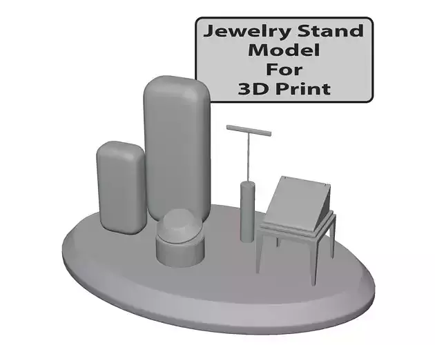 Jewelry Stand Vol 6 3D print model 3D print model