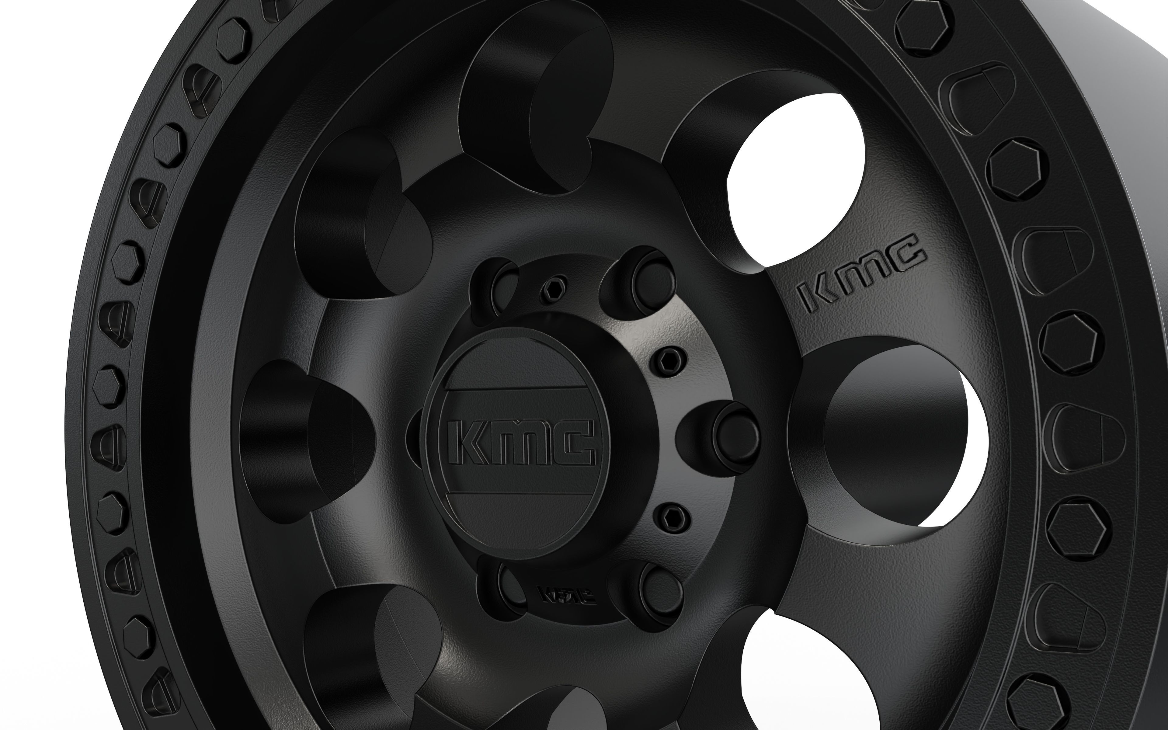 kmc RIOT SBL wheel 3D MODEL 3D print model_6