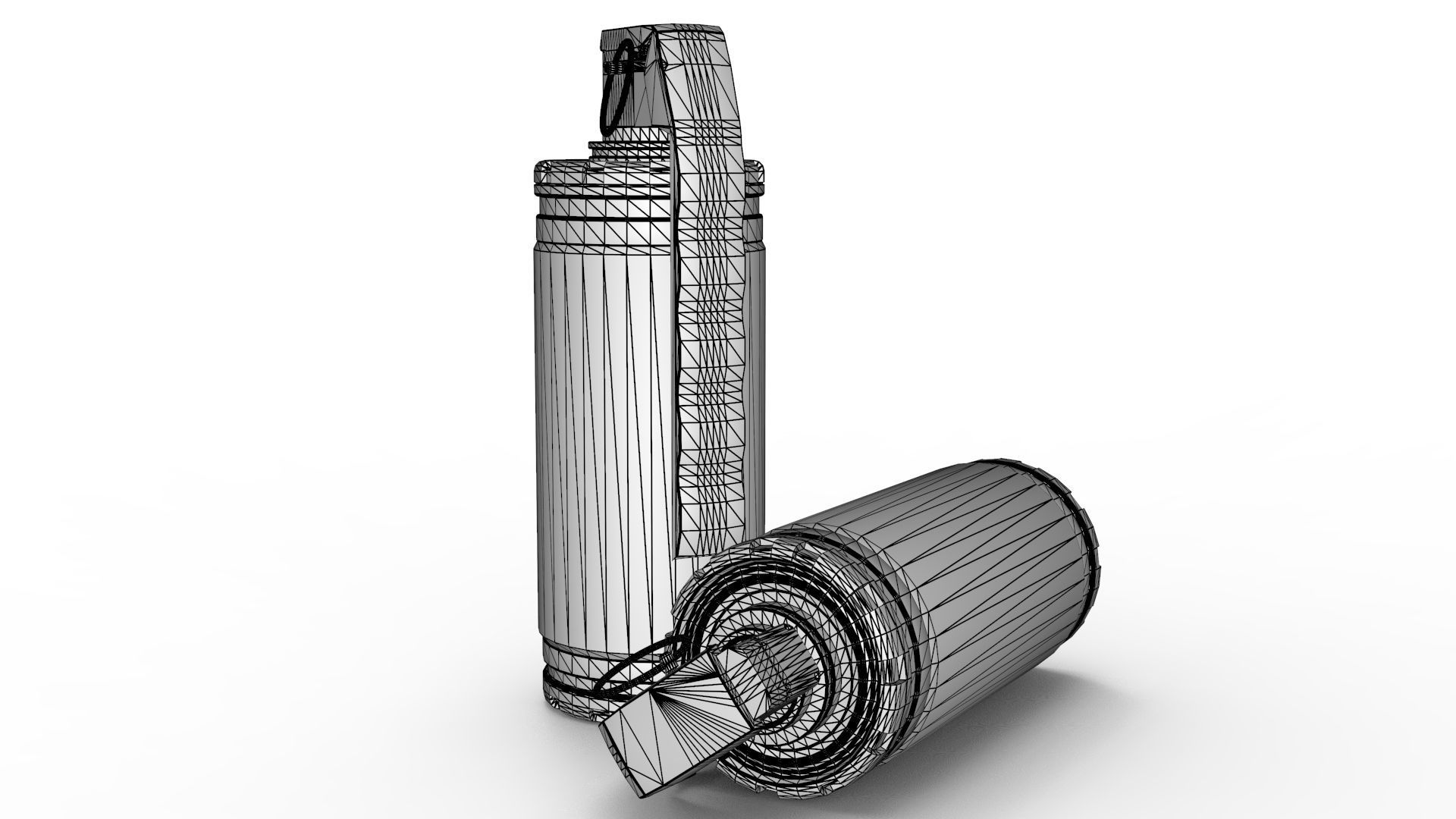 Gas Grenade 3D model_8