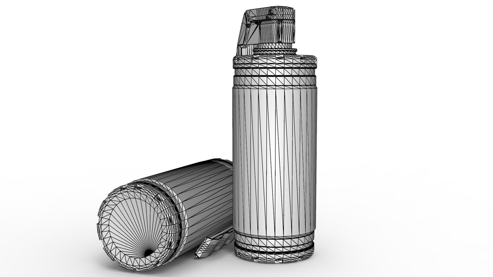 Gas Grenade 3D model_11